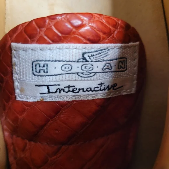 Hogan Interactive Red Sneakers Women's EU 37 US 6.5 - Picture 8 of 12